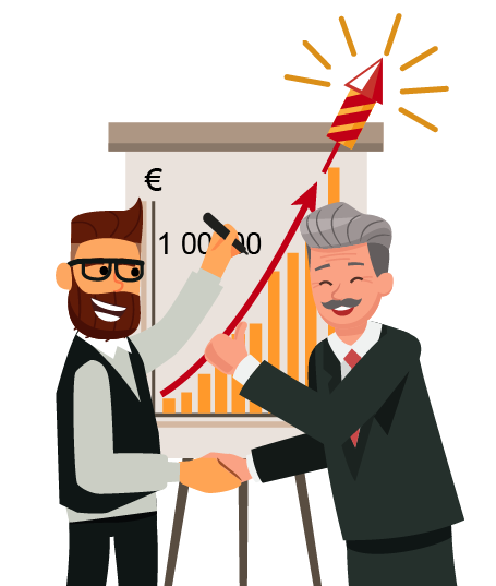 illustration croissance du chiffre d'affaire